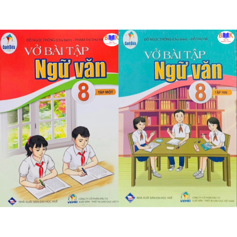 Sách -(Combo)Vở Bài Tập Ngữ Văn 8(Cánh Diều)