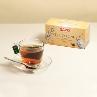 Trà ô long rang savo roasted oolong tea hộp 25 túi lọc
