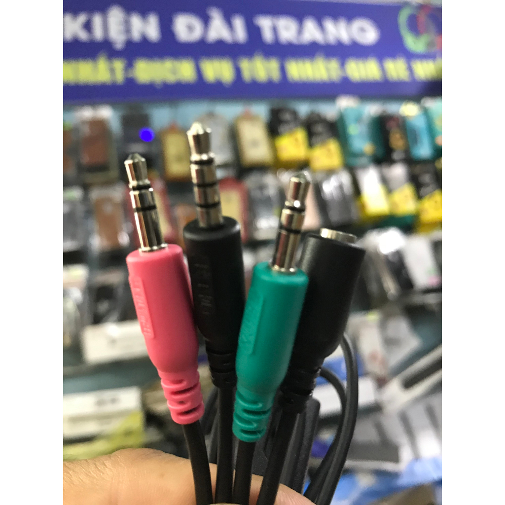 Dây Live Stream 3 Màu - Giắc Live Stream Thu Âm Cao Cấp Chính Hãng