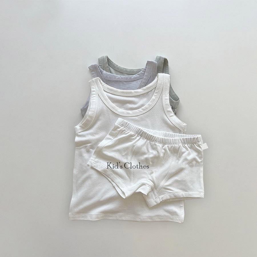 Bộ ba lỗ thun lạnh siêu mát cho bé