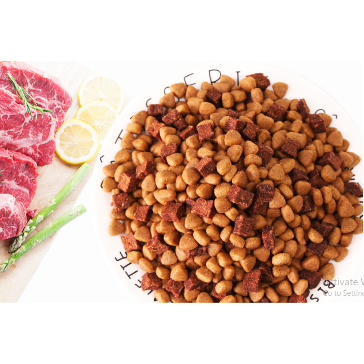 HẠT THỨC ĂN CÚN CƯNG CAPTAIN TRỘN BÒ - 500G