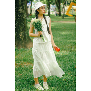  Set Áo Váy Cotton  Chân Váy Xô  Áo Xô Vui Hè Mát Nhẹ Nhàng 