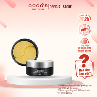 Mặt nạ mắt JM solution Honey Luminous Royal Propolis Eye Patch Black 90g - Hộp Đen (Mật Ong)