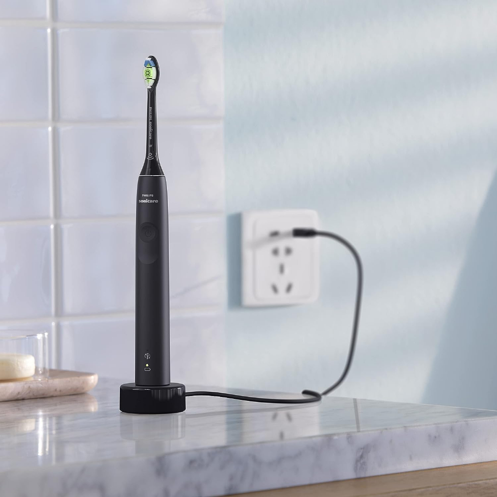 Bàn chải điện Philips Sonicare HX3671/13, HX3671/14 series 3100 làm sạch mạnh mẽ nội địa Đức GermanySnT