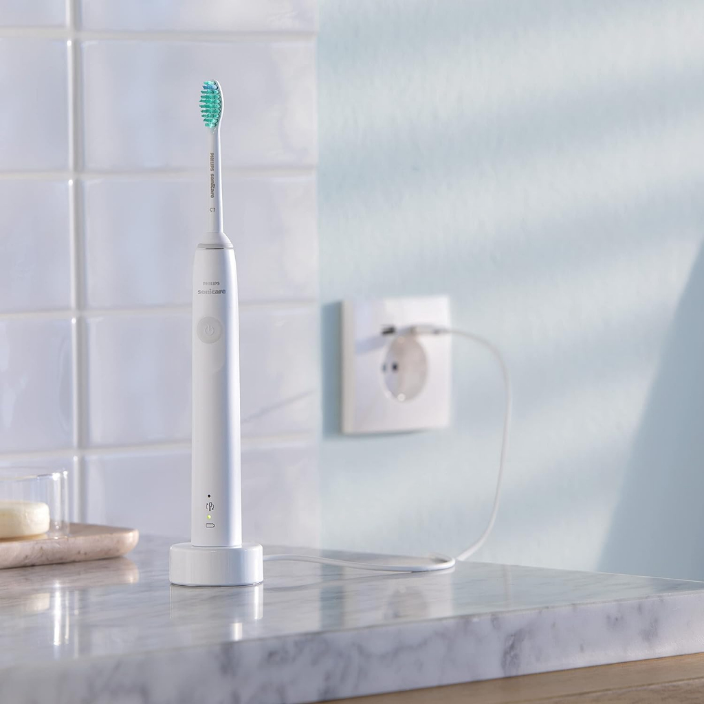 Bàn chải điện Philips Sonicare HX3671/13, HX3671/14 series 3100 làm sạch mạnh mẽ nội địa Đức GermanySnT