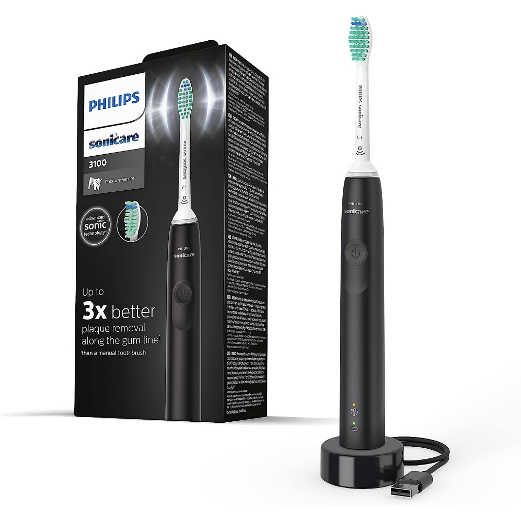 Bàn chải điện Philips Sonicare HX3671/13, HX3671/14 series 3100 làm sạch mạnh mẽ nội địa Đức GermanySnT