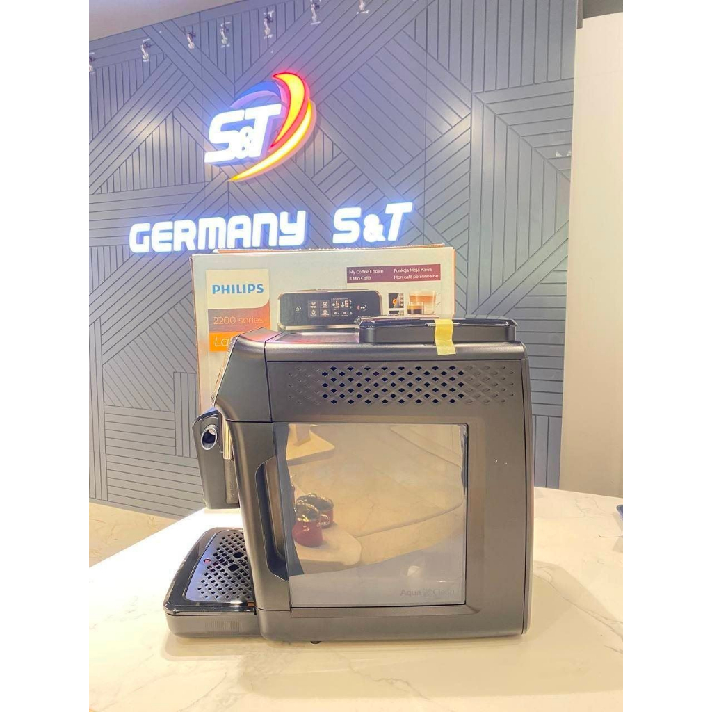 Máy Pha Cà Phê Philips EP2230/10 Latte go Made in Rumania Nội Địa Đức Máy pha cafe gia đình hiện đại GermanySnT 630041