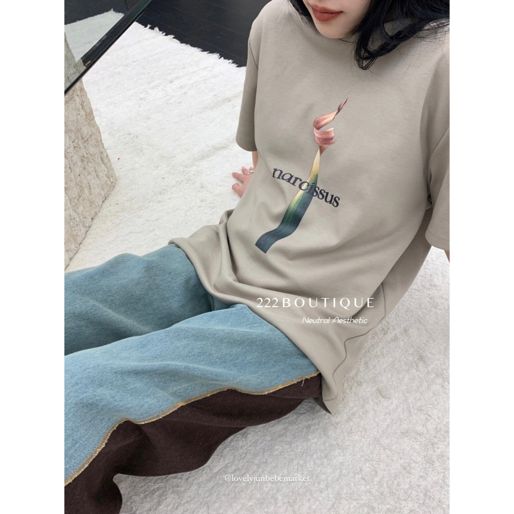 Áo phông DT edition bông hoa D5713