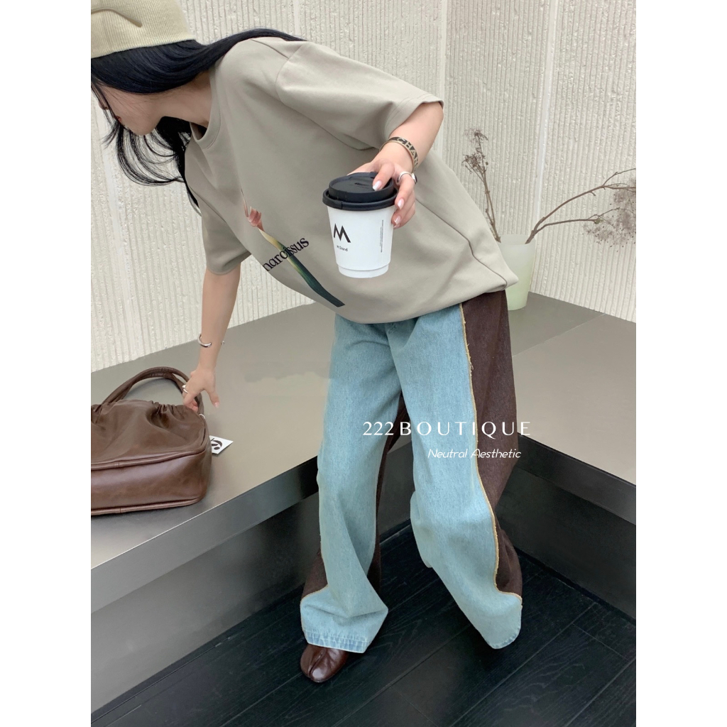 Áo phông DT edition bông hoa D5713