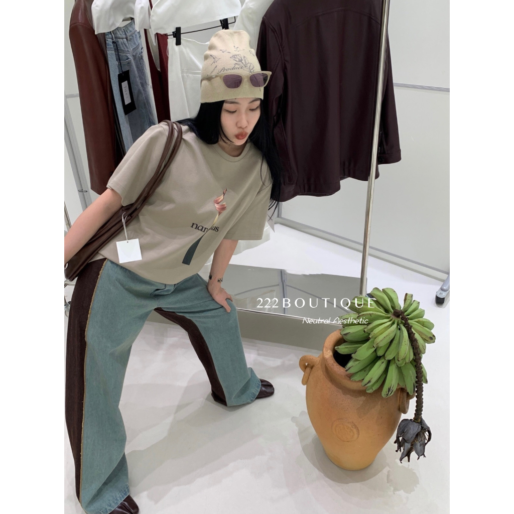 Áo phông DT edition bông hoa D5713