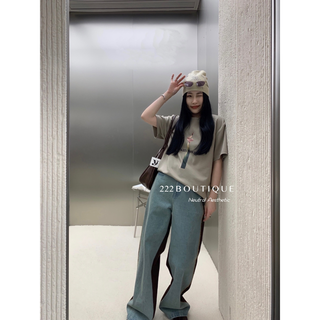 Áo phông DT edition bông hoa D5713