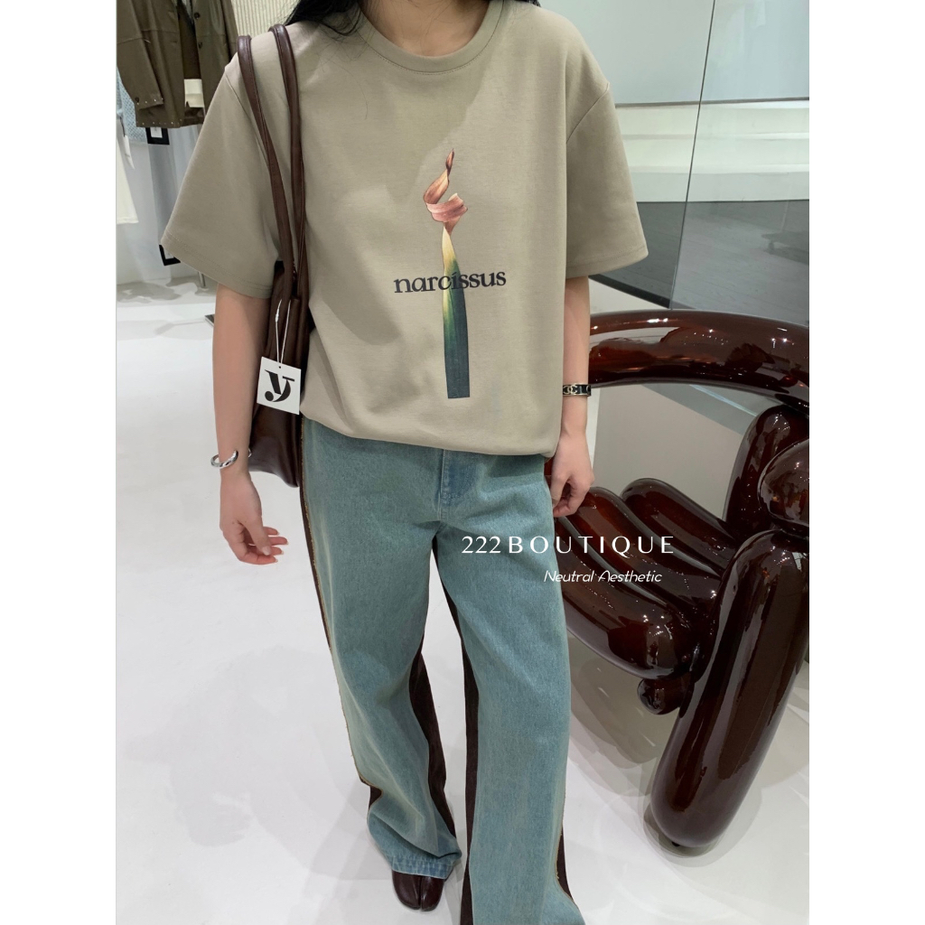 Áo phông DT edition bông hoa D5713