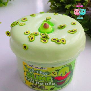  DandB Slime - DIY SLIME Trái Bơ Béo  Đồ Chơi Slime Bơ Màu Xanh  Kèm Charm và Cốm Chất Slime Dẻo Dai và Thơm 