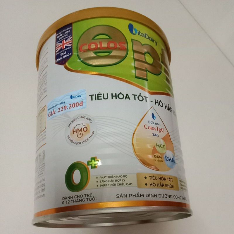Thanh lý sữa COLOS OPTI (0-12 tháng)