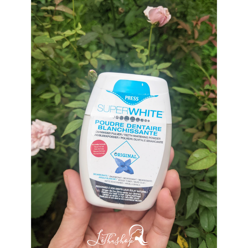 [Nội địa Pháp] BỘT TẨY TRẮNG RĂNG SUPER WHITE