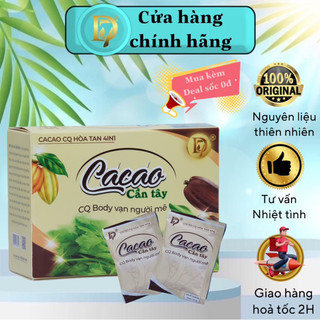 Cacao cần tây 4in1 CQ 10 gói hỗ trợ lấy lại vóc dáng. Ca cao cần tây CQ 4 in 1 D7