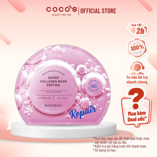 Mặt Nạ Banobagi Peptide Hỗ Trợ Phục Hồi Da Super Collagen Mask 30g - Peptide Repair