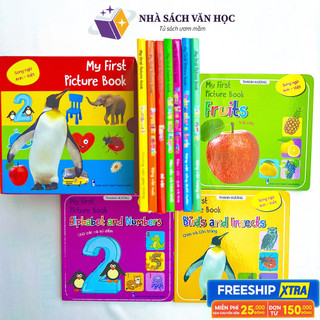 Sách - combo 10 cuốn my first picture book song ngữ anh - việt giúp trẻ học tốt tiếng anh