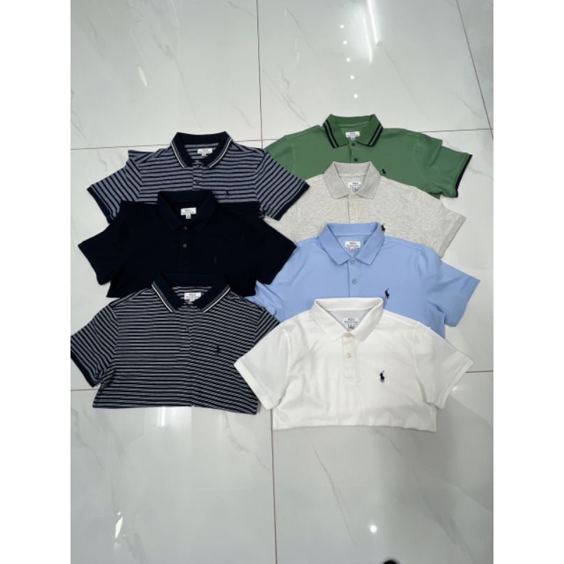 Áo Polo gai cá sấu 100% cotton, VNXK mát thấm hút