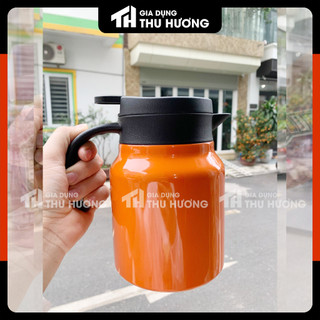 Ấm pha trà giữ nhiệt inox có lọc trà 1000ml inox 304