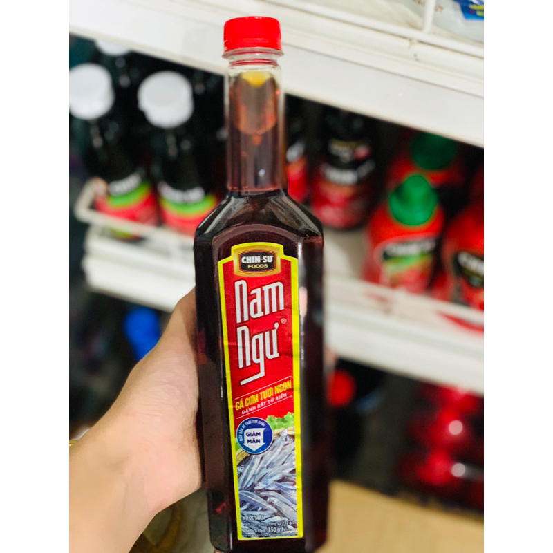 Mắm nam ngư cá cơm 750ml/ nam ngư nhãn vàng