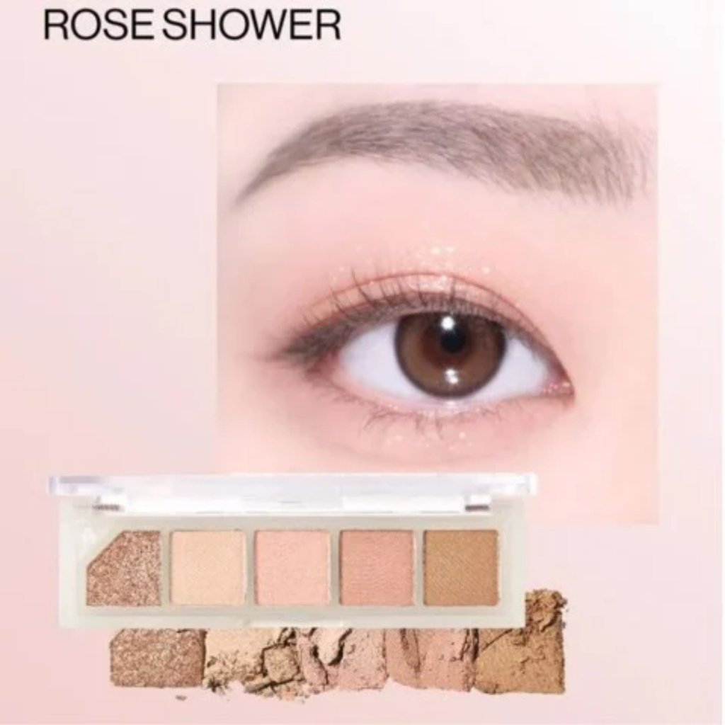 Bảng Phấn Mắt 5 Ô Unleashia Mood Shower Eye Palette 3.7g