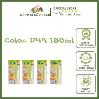Sữa bột pha sẵn Colos DHA 110ml/180ml- thùng 48 hộp