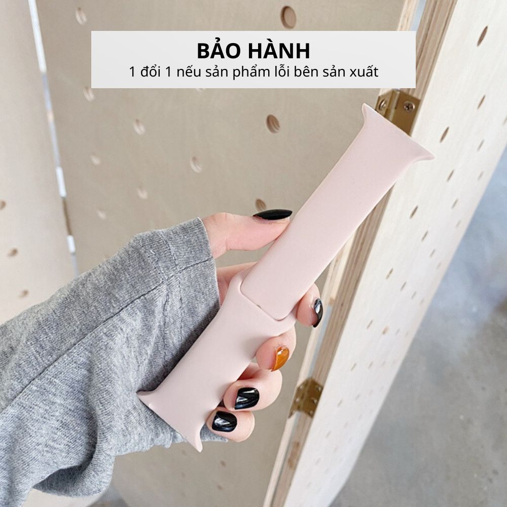 Dây Silicone  dành cho Đồng Hồ Thông Minh iwatch series 1/2/3/4/5/6/7/8 Size 38/40/41/42/44/45mm FUKIA