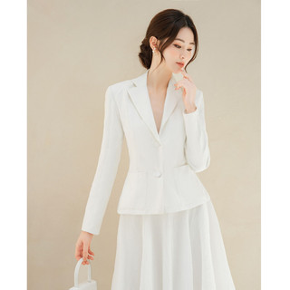 Olv - áo sophia white vest