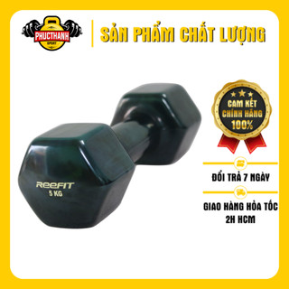 Tạ tay cao su 5kg Reefit (1 cái) (PHUCTHANHSPORT)