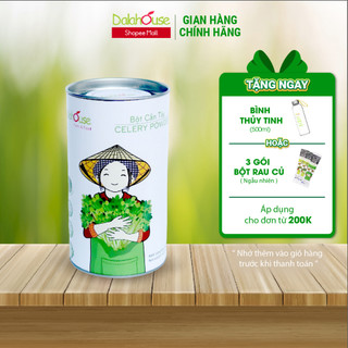 Bột cần tây sấy lạnh nguyên chất dalahouse đạt tiêu chuẩn châu âu dạng hộp 120g