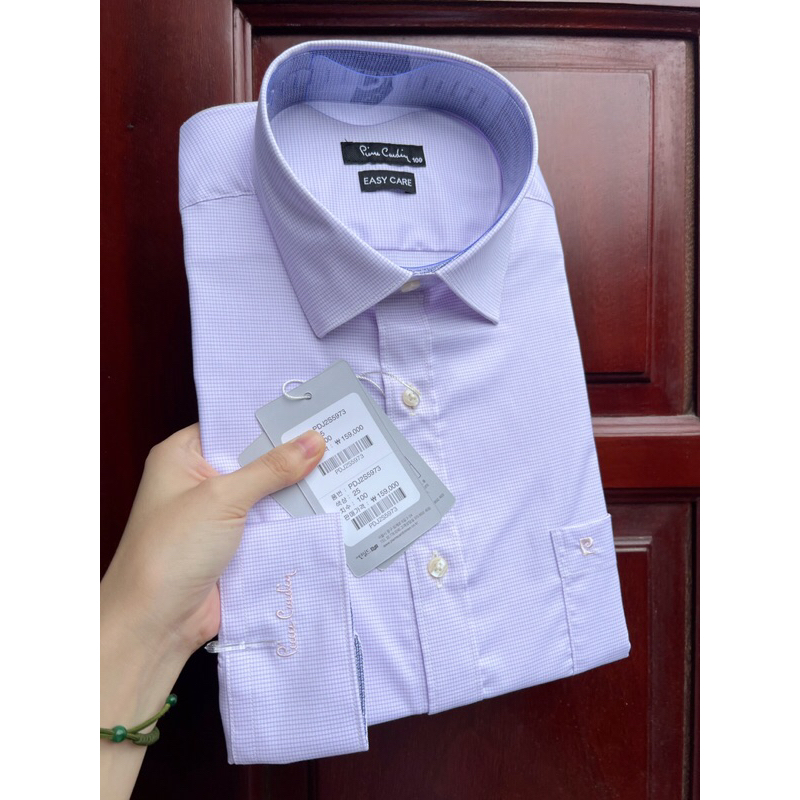 Sơ mi dài tay nam Pier.re Car.din 15 mầu dáng slimfit