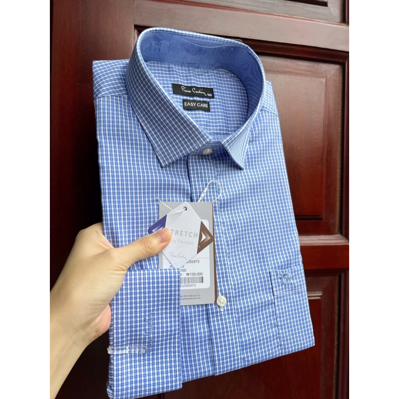 Sơ mi dài tay nam Pier.re Car.din 15 mầu dáng slimfit