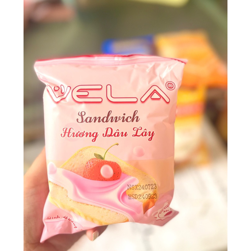 Bánh Vela sandwich 45g các vị date 2 tháng
