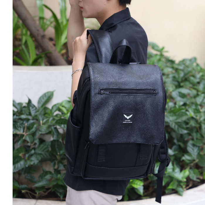 Balo laptop nam nữ Bellis Backpack 515 - Chất liệu da PU nhập khẩu cao cấp - Thương hiệu LAZA