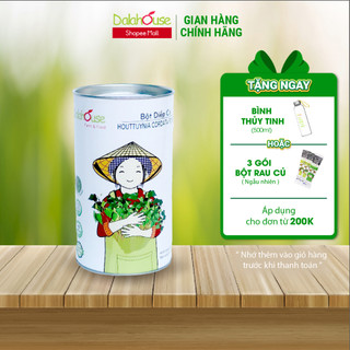 Bột rau diếp cá sấy lạnh dalahouse thải độc sáng da tăng cường sức đề kháng hộp 120g
