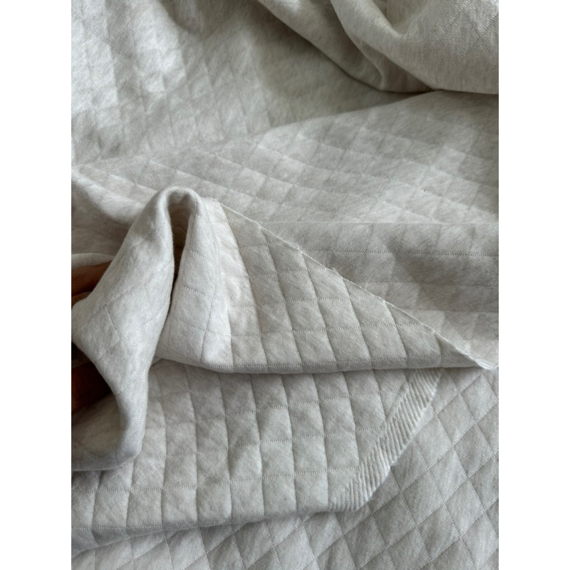 Cotton chần với gam màu lúa mạch cổ điển - oatmeal