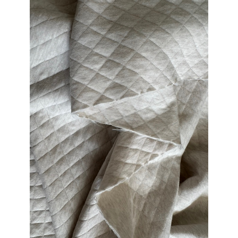 Cotton chần với gam màu lúa mạch cổ điển - oatmeal