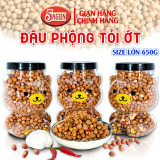 Đậu phộng tỏi ớt 5ngon food thơm giòn ngon tuyệt 650g
