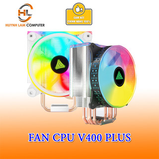 Quạt tản nhiệt CPU VSP Cooler V400 Plus Fan 12cm LED Full Socket - Hãng phân phối