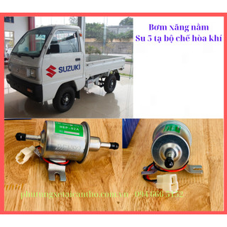 Bơm xăng nằm xe Suzuki 500kg, Su 5 tạ sài bộ chế hòa khí