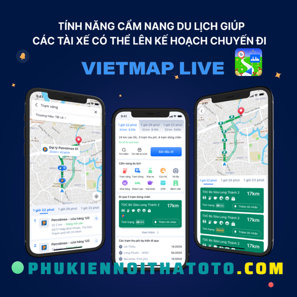 Phần mềm bản quyền Vietmap Live Pro