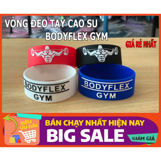 Vòng tay cao su gym bodyflex gym bản to khỏe khoắn sang trọng 202mmx25mm