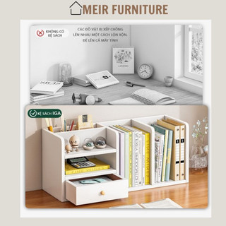Kệ sách để bàn học bàn làm việc đa năng tiện lợi, thương hiệu MEIR - AP176