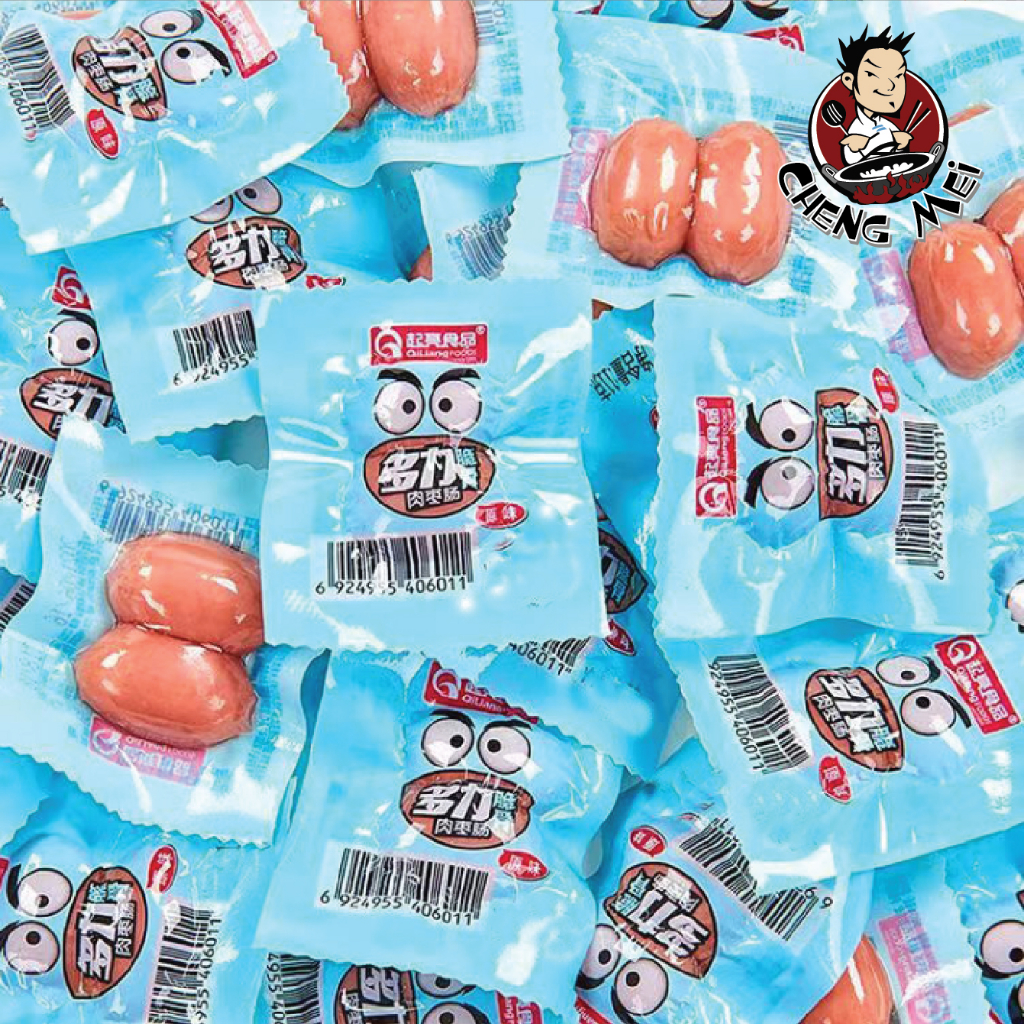 Xúc Xích Sụn Mini Gà Gói 2 Viên Bi Nhiều Vị Đồ Ăn Vặt Trung Quốc
