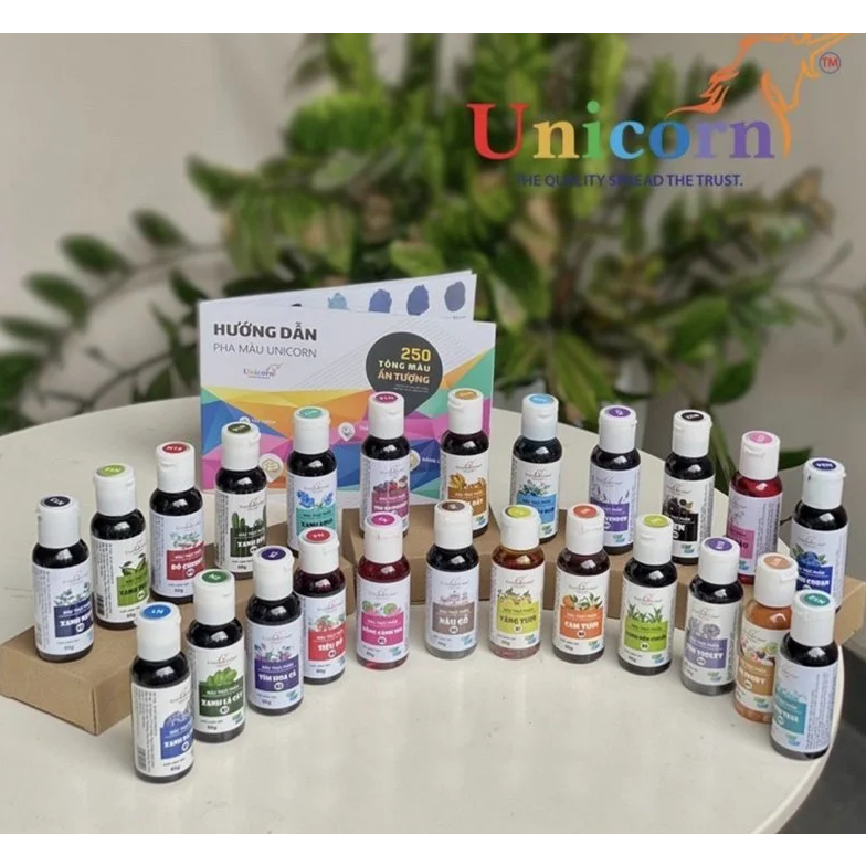 [Nhiều màu] Màu siro Unicorn 60g