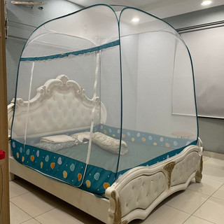 Màn chụp cao cấp mộc miên đỉnh vuông