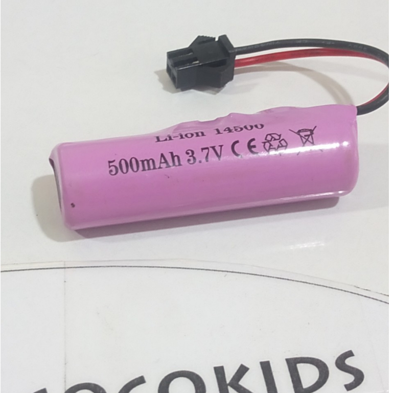 Pin sạc cho đồ chơi Li ion 14500 / 500mAh