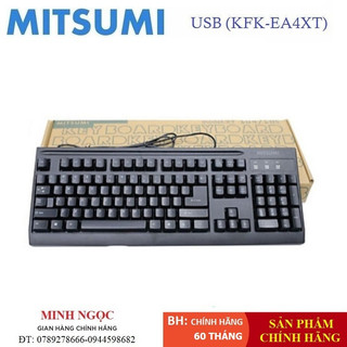 Bàn phím Mitsumi cổng USB (KFK-EA4XT) - Sản Phẩm Chính Hãng Bảo Hành 36 Tháng