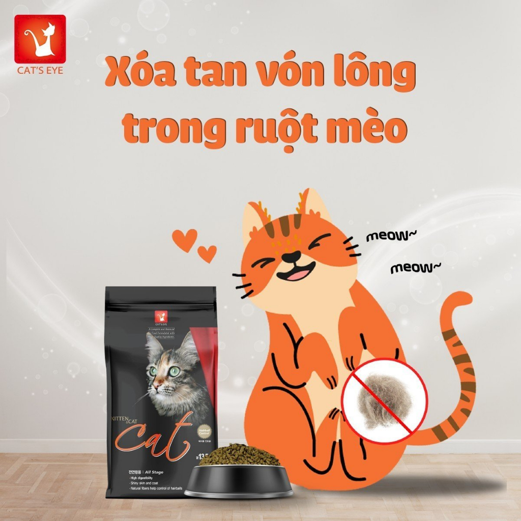 Thức ăn mèo CAT'S EYE 13.5kg